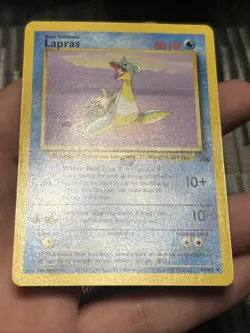Pokemon TCG Lapras 25/62 Fossil 1999 Regular Unlimited Rare- LP - Image 4