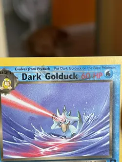 POKEMON DARK GOLDUCK 37/82 UNCOMMON TEAM ROCKET LP CARD - Image 4