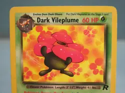 Dark Vileplume 30/82 Rare Team Rocket Set WOTC Pokemon Card - Lightly Played - Image 2