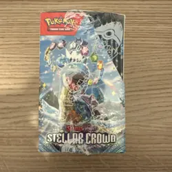 Pokemon TCG: Scarlet & Violet Stellar Crown Half Booster Box, 18 Packs - Sealed. - Image 4