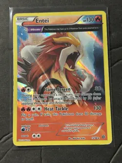 Pokemon TCG Entei 15/98 Ancient Origins Holo Rare - Image 1