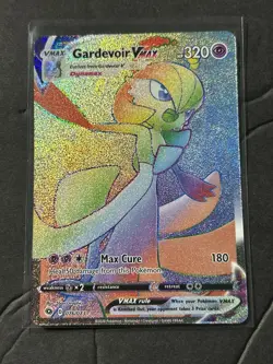 Pokemon TCG Gardevoir VMAX Champions Path 076/073 Holo Secret Rare Rainbow 🌈 - Image 1