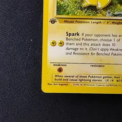 Pokemon TCG Pikachu Jungle 60/64 1st Edition LP - Image 5