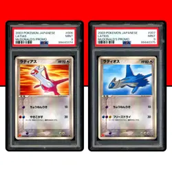 Pokemon PSA 9 SET Latias Latios 006/ADV-P 007/ADV-P McDonald’s Promo Japanese - Image 1