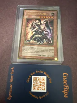 YUGIOH Des Volstgalph - GLD2-EN002 Gold Rare Limited Edition - LP - Image 1