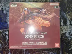 One Piece Op-02 Paramount War Sealed Booster Box. Fast Insured Shipping - Image 1
