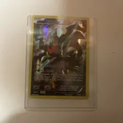 Pokemon Card Darkrai XY114 Black Star Holo Promo Full Art LP MP - Image 1