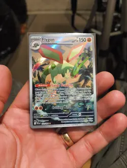 Pokemon TCG Flygon 101/094 Illustration Rare Card Phantasmal Flames Set NM - Image 1