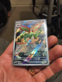 Pokemon TCG Flygon 101/094 Illustration Rare Card Phantasmal Flames Set NM - Image 2