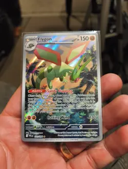 Pokemon TCG Flygon 101/094 Illustration Rare Card Phantasmal Flames Set NM - Image 3