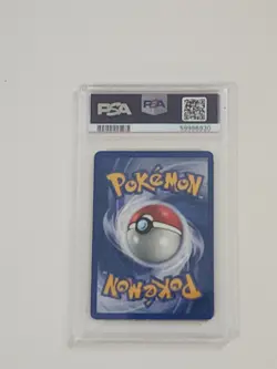 1999 Pokemon Jungle MEOWTH card #56 EX-MT PSA 6 - Image 2