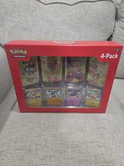 Pokemon Scarlet & Violet 151 4Pack Mini Tins w/ Promo cards SAMS CLUB NEW - Image 1