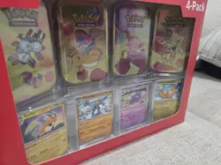 Pokemon Scarlet & Violet 151 4Pack Mini Tins w/ Promo cards SAMS CLUB NEW - Image 2