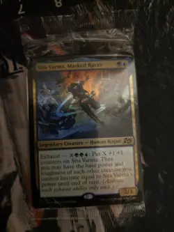 Sita Varma, Masked Racer Prerelease Cards Foil Nm Sealed - Image 1