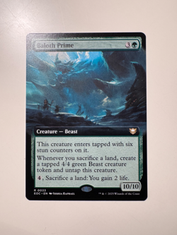Magic MTG • Baloth Prime (Extended Art) • Comm: Edge of Eternities • ENG • MINT - Image 1