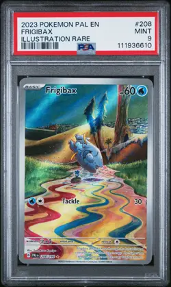 Frigibax 208/193 PSA 9 MINT 2023 SV Paldea Evolved EN Illustration Rare Pokemon - Image 1