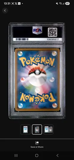 2017 POKEMON JPN SM PROMO EEVEE MEGA CAMPAIGN #143 PONCHO-WEARING EEVEE PSA 10 - Image 4