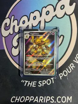 Pokemon Mega Evolution Alakazam Full Art Black Star Promo Holo Sealed #009 - Image 1