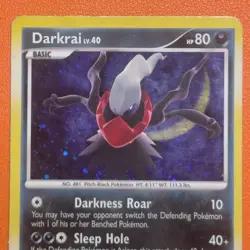 Darkrai 4/106 Great Encounters Vintage Cosmos Holo Pokemon TCG - Image 3