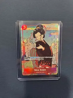 Nico Robin OP01-017 Promo - One Piece English 1st Anniversary Set - NM - Image 3