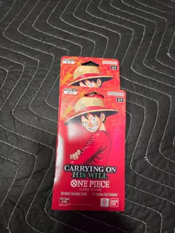 One Piece OP-13 Carrying on His Will Sleeved Booster Packs (LOT Of 2) - Image 3