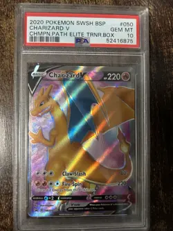 Charizard V SWSH050 SWSH: Sword & Shield Promo Cards Holo - Image 1