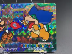 Mario Ludwig von Koopa Wendy Super Mario World Card Banpresto Nintendo Holo 1993 - Image 3
