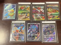 Pokemon Mega Dream 7 card lot all Near Mint pack fresh - Image 1