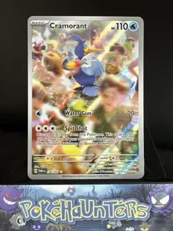 Pokemon Card Cramorant 176/167 Twilight Masquerade Illustration Rare Near Mint - Image 1