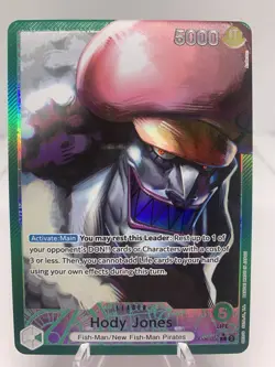 Hody Jones OP06-020 Leader Parallel (English) One Piece Card Game - Image 1