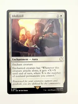Idolized MTG Magic the Gathering Card NM Near Mint PIP - Image 1