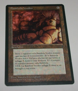 Voodoo Doll Italian Legends card lot MTG Magic the Gathering - Image 1