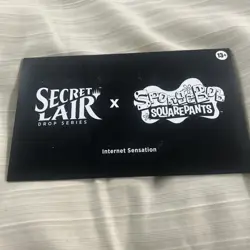 Magic the Gathering Secret Lair x Spongebob Squarepants Internet Sensation - Image 2