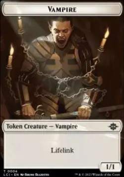 Vampire Token The Lost Caverns of Ixalan Tokens (TLCI) 4 MTG Regular - Image 1