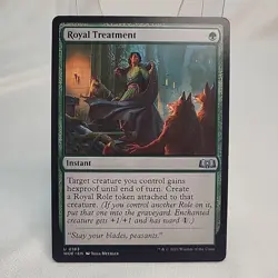 Royal Treatment MTG WOE NM Near Mint Non Foil Regular Art Fast Shipping - Image 1