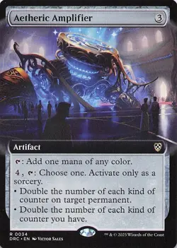 Aetheric Amplifier (Extended Art) Commander: Aetherdrift Regular - Image 1