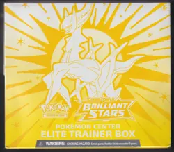 Brilliant Stars Pokemon Center Elite Trainer Box ETB - Factory Sealed - Image 1
