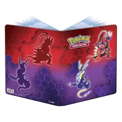 Ultra Pro Pokemon TCG Scarlet Violet Koraidon Miraidon 9 Pocket Portfolio - New - Image 2