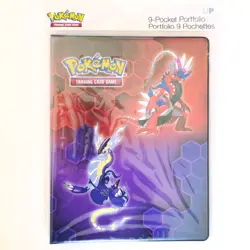 Ultra Pro Pokemon TCG Scarlet Violet Koraidon Miraidon 9 Pocket Portfolio - New - Image 3