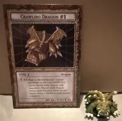 Yugioh Dungeon Dice Monsters DDM B3-11 Crawling Dragon #1 English 96KT - Image 1