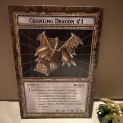 Yugioh Dungeon Dice Monsters DDM B3-11 Crawling Dragon #1 English 96KT - Image 3
