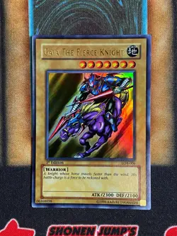 Yugioh Gaia The Fierce Knight LOB-006 Ultra Rare 1st Ed ASIAN ENGLISH NM - Image 1