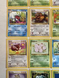 Pokemon Cards Jungle Bundle Joblot 29 Of 64 WOTC 1999 Vintage Old - Image 5