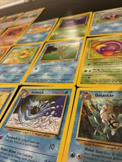 Vintage Fossil Pokemon Cards Bundle x 25 Good Condition 1999 WOTC - Image 5