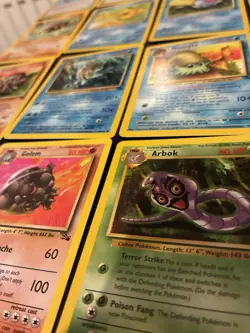 Vintage Fossil Pokemon Cards Bundle x 25 Good Condition 1999 WOTC - Image 3