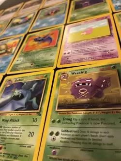 Vintage Fossil Pokemon Cards Bundle x 25 Good Condition 1999 WOTC - Image 4