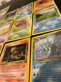 Vintage Fossil Pokemon Cards Bundle x 25 Good Condition 1999 WOTC - Image 5