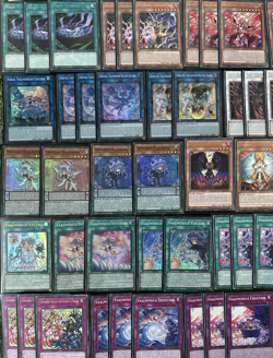 YuGiOh Sleeved 70 Card Pendulum Link Vaalmonica Deck w/30 Card Extra & Side Deck - Image 2