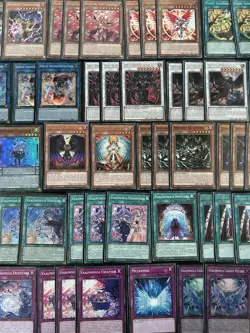YuGiOh Sleeved 70 Card Pendulum Link Vaalmonica Deck w/30 Card Extra & Side Deck - Image 3