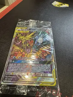 Pokemon Moltres Zapdos Articuno GX SM210 Hidden Fates Sealed Card - Image 4